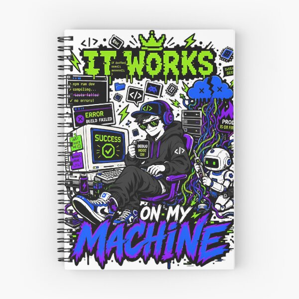 Item preview, It works on my machine. designed and sold by chrishb2000.