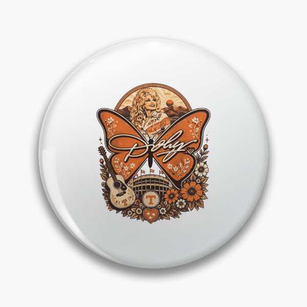 Item preview, Dolly Tennessee Volunteers Butterfly Tribute designed and sold by OddPopARt.