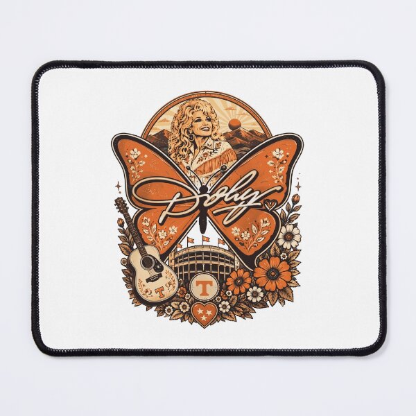 Item preview, Dolly Tennessee Volunteers Butterfly Tribute designed and sold by OddPopARt.