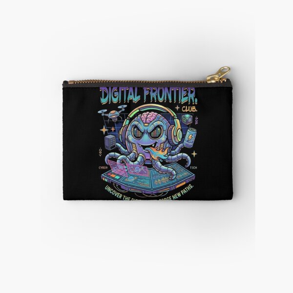 Item preview, Cyber Octopus – Digital Frontier Futuristic Illustration  designed and sold by Dogandesighn.