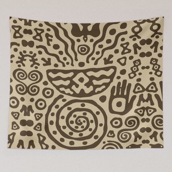 Item preview, Ancient Sacred Vessel Spiral Art designed and sold by RamyGallery.