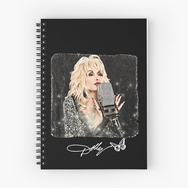 Item preview, Dolly Parton On The Mic Country Music Fan Design designed and sold by LouisaOReilly.