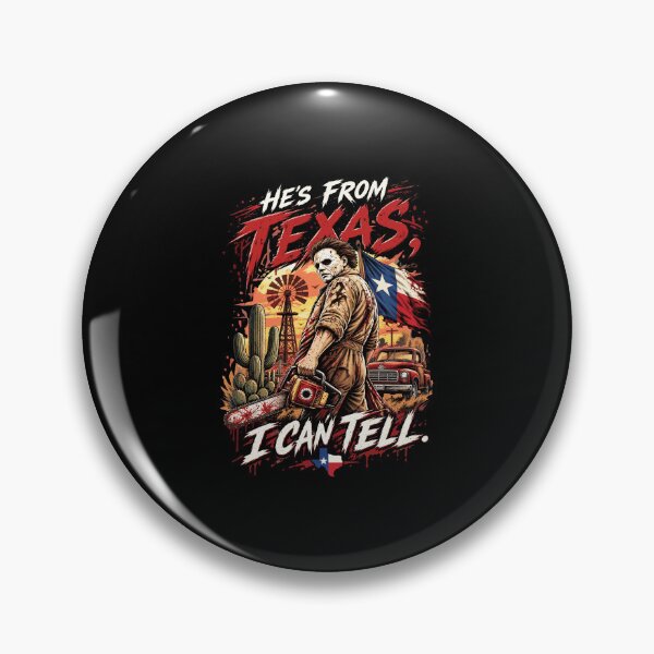 Item preview, He's From Texas I Can Tell, Funny Cowboy Western Texas Pride designed and sold by OddPopARt.