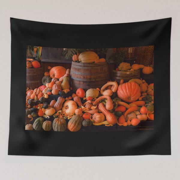 Item preview, Pumpkin Harvest on a barrel designed and sold by Twisted Light Images.