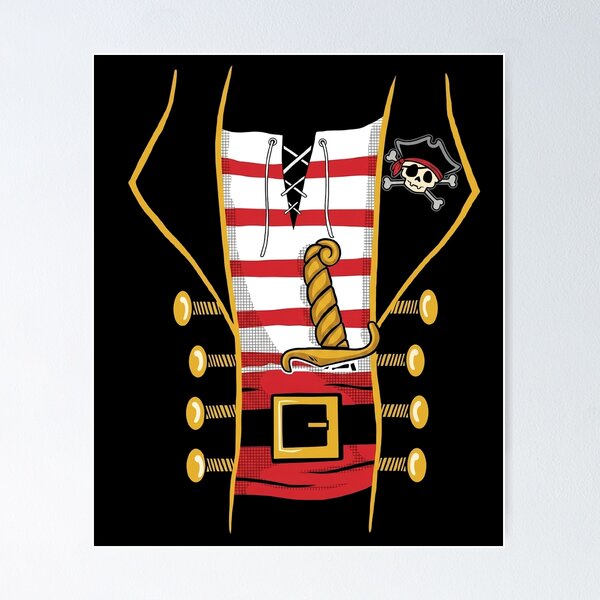 Item preview, Pirate Costume Kids Halloween Outfit designed and sold by cerima.