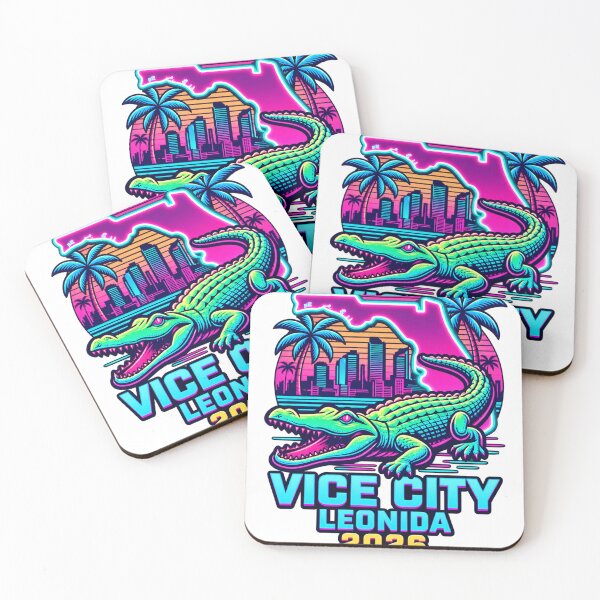 Item preview, Neon Leonida Vibes Vice City 2026 Alligator designed and sold by Neon-Leonida-Vibes.
