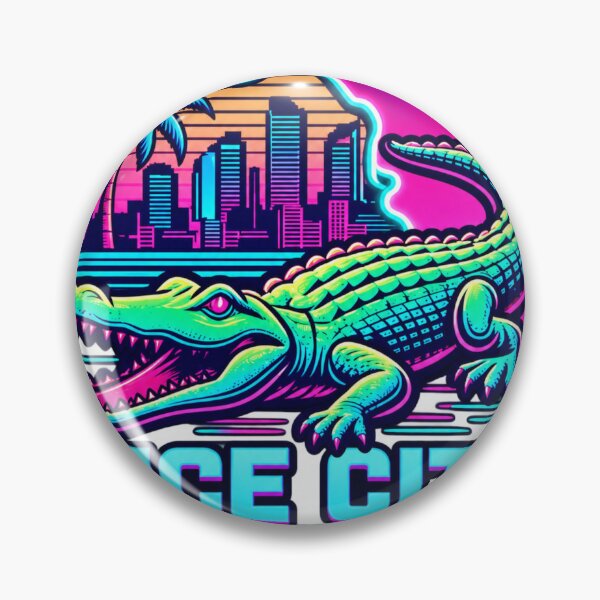 Item preview, Neon Leonida Vibes Vice City 2026 Alligator designed and sold by Neon-Leonida-Vibes.
