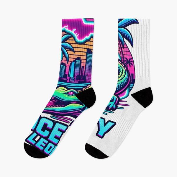Item preview, Neon Leonida Vibes Vice City 2026 Alligator designed and sold by Neon-Leonida-Vibes.