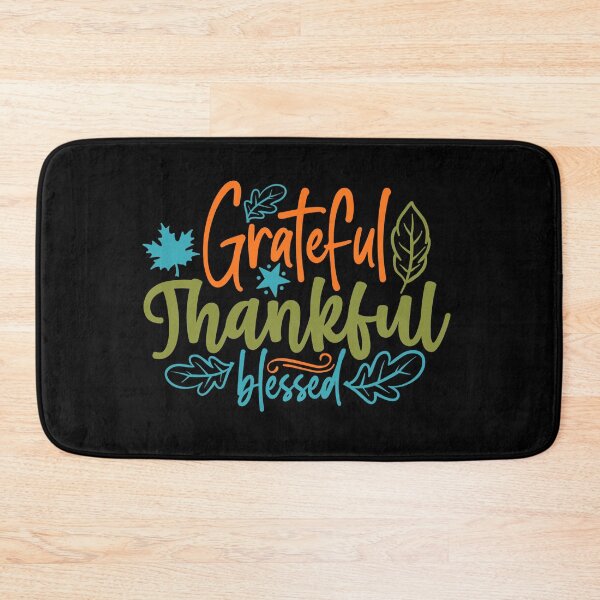 Item preview, Grateful Thankful Blessed designed and sold by tellit24seven.