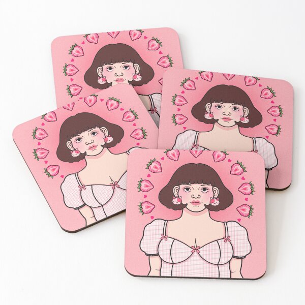 Item preview, Strawberry girl designed and sold by catpj.