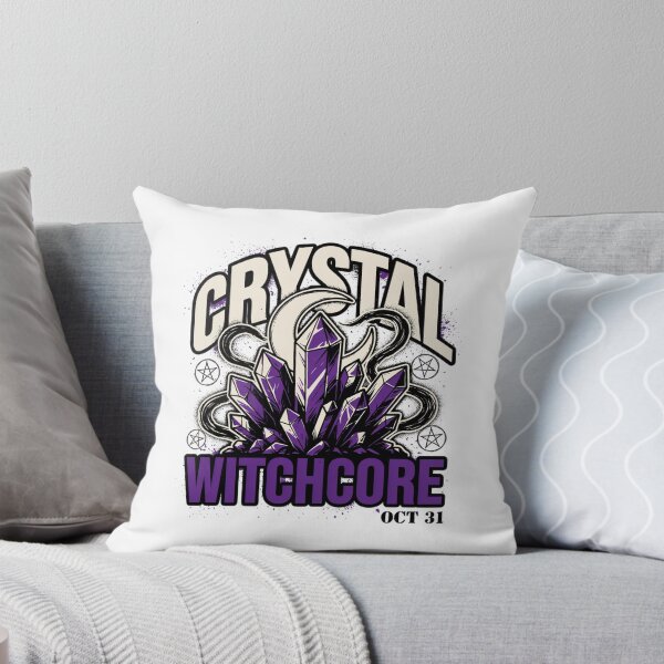 Item preview, Crystal Witch T-Shirt | Amethyst Moon Magic Halloween Graphic Tee v11 designed and sold by DarylWelsh2024.