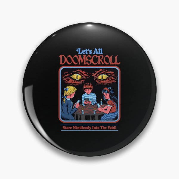 Item preview, Let’s All Doomscroll Stare Mindlessly Into The Void designed and sold by Glow-Paw-Studio.