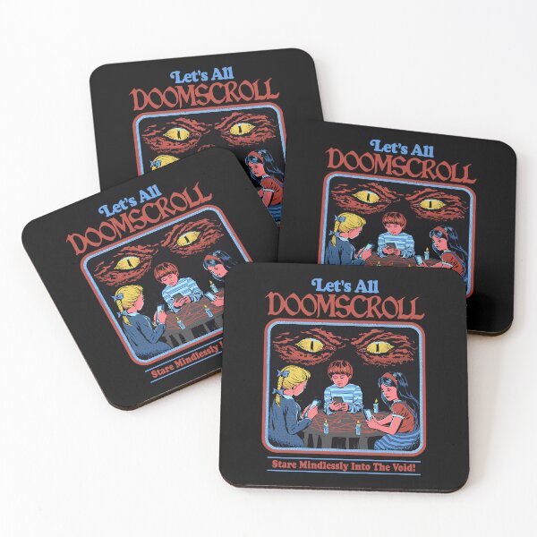 Item preview, Let’s All Doomscroll Stare Mindlessly Into The Void designed and sold by Glow-Paw-Studio.
