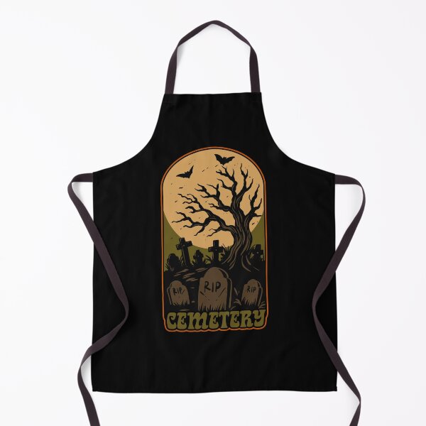 Item preview, Vintage Halloween Cemetery Design designed and sold by phsycartwork.