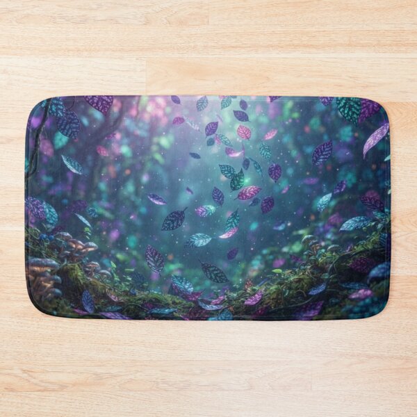 Item preview, Magic Forest - Shower of Luminous Leaves designed and sold by Malisa345.