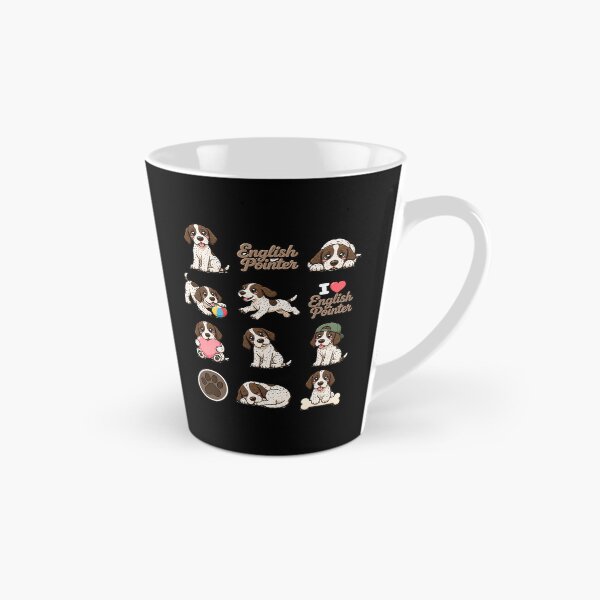 Item preview, Cute English Pointer stickers and apparel design designed and sold by rafaeltto.