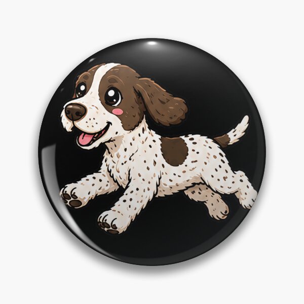 Item preview, Cute English Pointer stickers and apparel design designed and sold by rafaeltto.