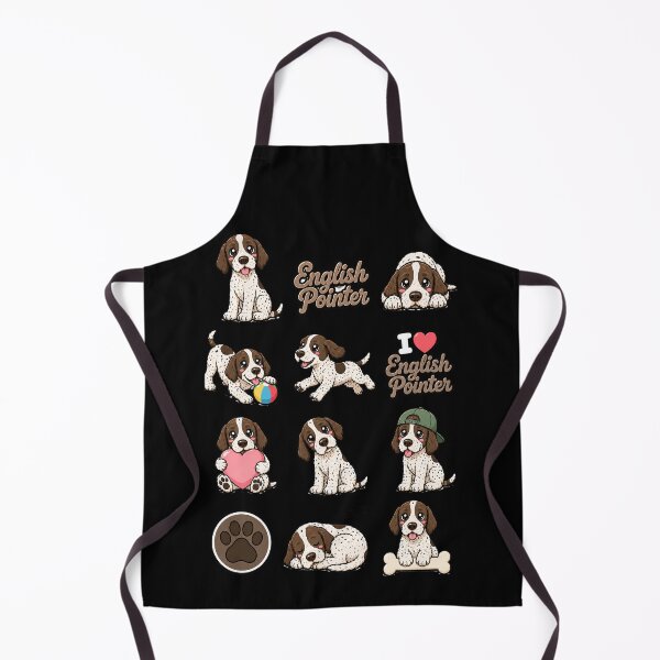 Item preview, Cute English Pointer stickers and apparel design designed and sold by rafaeltto.