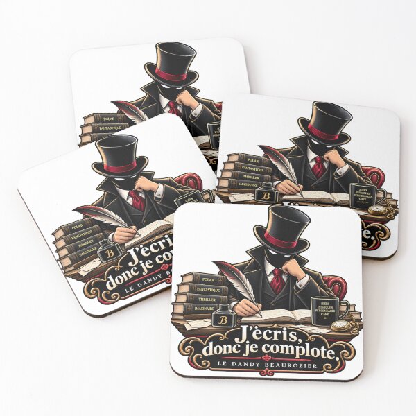 Item preview, Writer's humor | I write, therefore I plot | The Beaurozier Dandy designed and sold by Beaurozier.