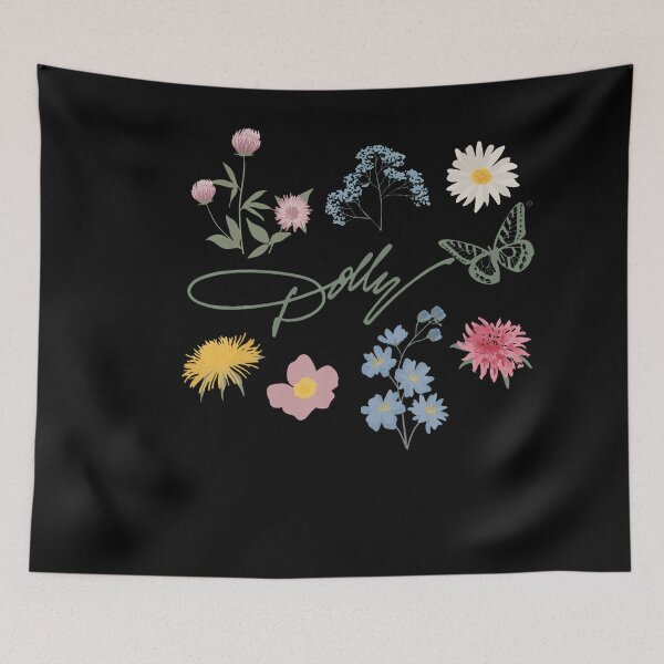 Item preview, Dolly Parton Signature Butterfly Floral Country Design designed and sold by stershopepie.