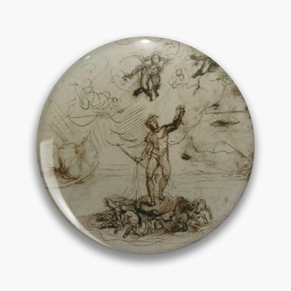 Item preview, Neptune dispersing the clouds and calming the tides designed and sold by SharonTheFirst.