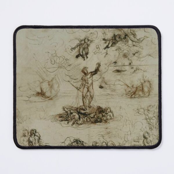 Item preview, Neptune dispersing the clouds and calming the tides designed and sold by SharonTheFirst.