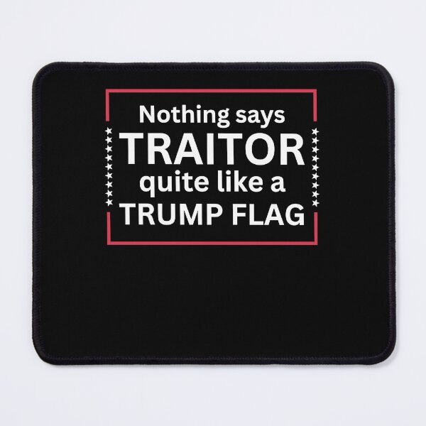 Item preview, Traitor Trump Flag Political Statement designed and sold by cerima.
