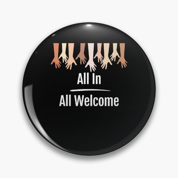 Item preview, All In All Welcome Diversity Message designed and sold by cerima.