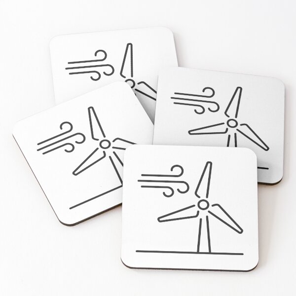 Item preview, Wind Turbine Line Icon designed and sold by VectorForge Studio.