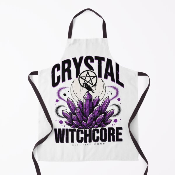 Item preview, Crystal Witch T-Shirt | Amethyst Moon Magic Halloween Graphic Tee v14 designed and sold by DarylWelsh2024.