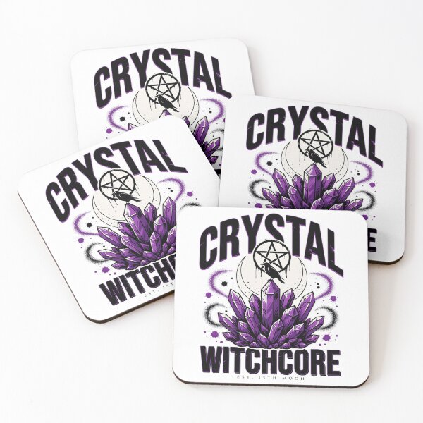 Item preview, Crystal Witch T-Shirt | Amethyst Moon Magic Halloween Graphic Tee v14 designed and sold by DarylWelsh2024.