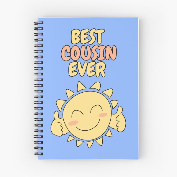 Item preview, BEST COUSIN EVER Cute Sun Pastel Blue designed and sold by HugSomeNettles.