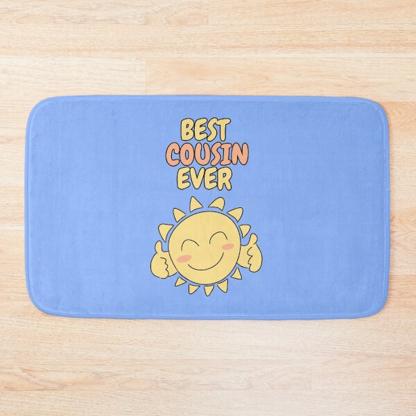 Item preview, BEST COUSIN EVER Cute Sun Pastel Blue designed and sold by HugSomeNettles.