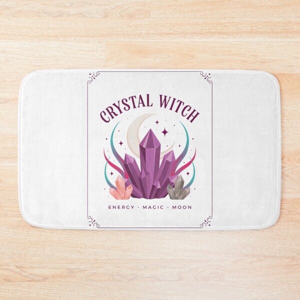 Item preview, Crystal Witch T-Shirt | Amethyst Moon Magic Halloween Graphic Tee v17 designed and sold by DarylWelsh2024.