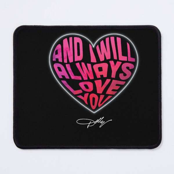 Item preview, I Will Always Love You Country Music Design designed and sold by stershopepie.