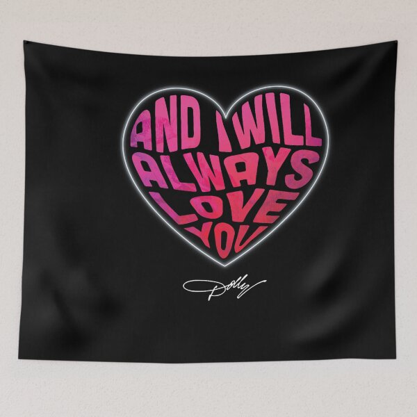 Item preview, I Will Always Love You Country Music Design designed and sold by stershopepie.