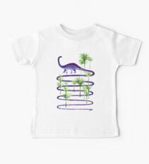 Marche des dinosaures (beautés préhistoriques) T-shirt bébé