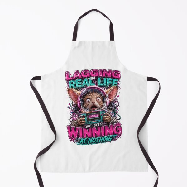 Item preview, Lagging In Real Life But Still Winning At Nothing Cat designed and sold by Sovereign Supply Co..