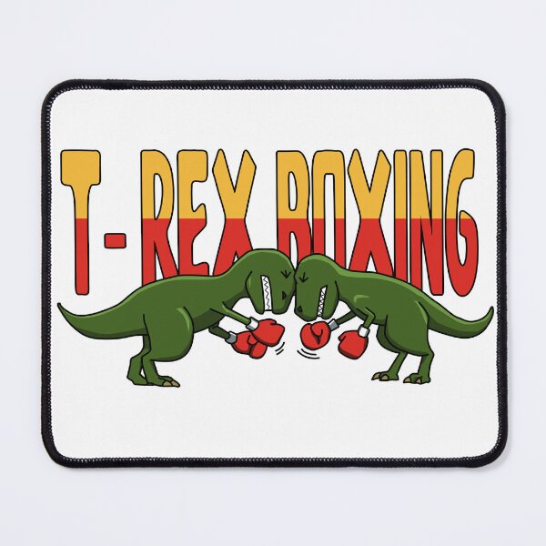 Item preview, T-Rex Boxing Funny Dinosaur Design designed and sold by Jaudaux Designs.