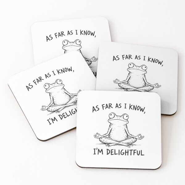 Item preview, As Far As I Know I'm Delightful designed and sold by a-turner-paint.