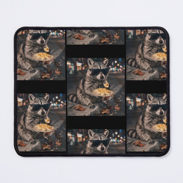 Item preview, Cool Raccoon with Deviled Eggs Humor designed and sold by RDGNR.