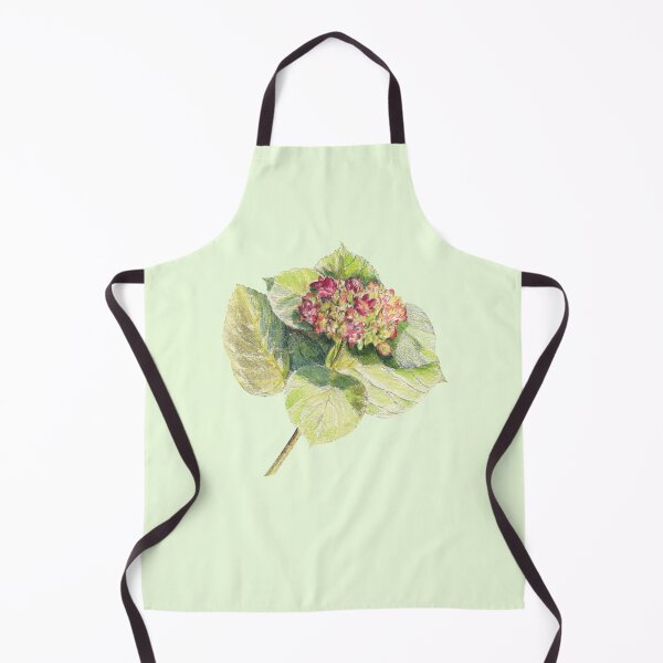 Item preview, Hydrangea Flower Colored Pencils Modern Art designed and sold by Flowersforbear.