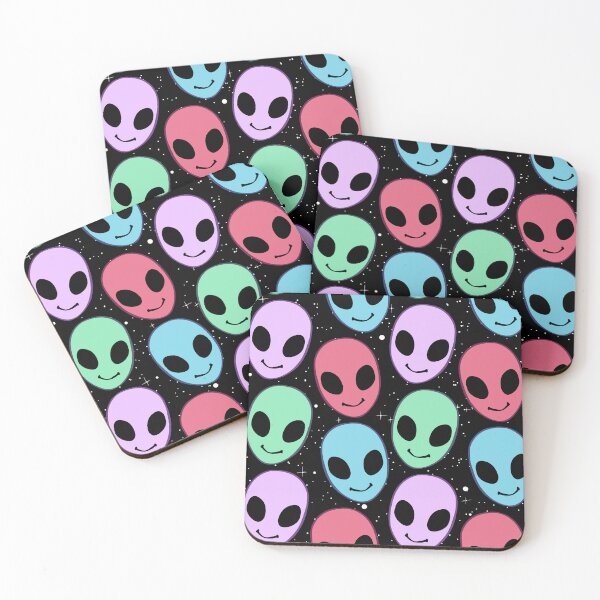 Item preview, cute pastel alien - space designed and sold by EllenorMererid.