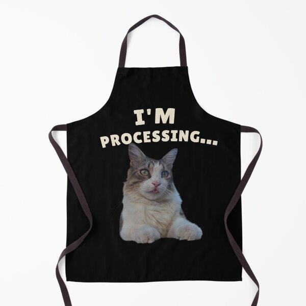 Item preview, I'm Processing... Funny Cat Design designed and sold by MB-CatPrints.