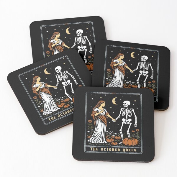 Item preview, The October Queen Tarot Halloween Art designed and sold by RDGNR.