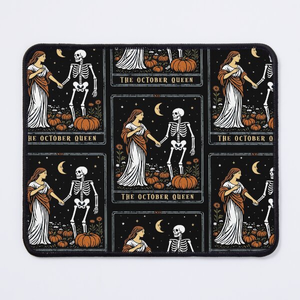 Item preview, The October Queen Tarot Halloween Art designed and sold by RDGNR.