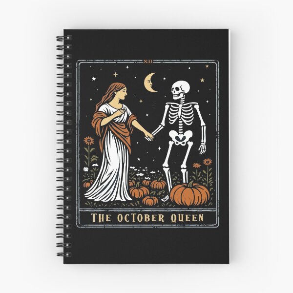 Item preview, The October Queen Tarot Halloween Art designed and sold by RDGNR.