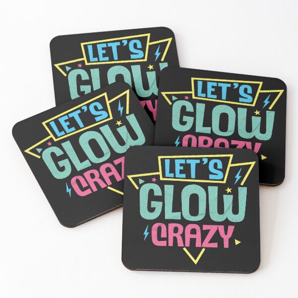 Item preview, Let's Glow Crazy designed and sold by NeoBrushes.