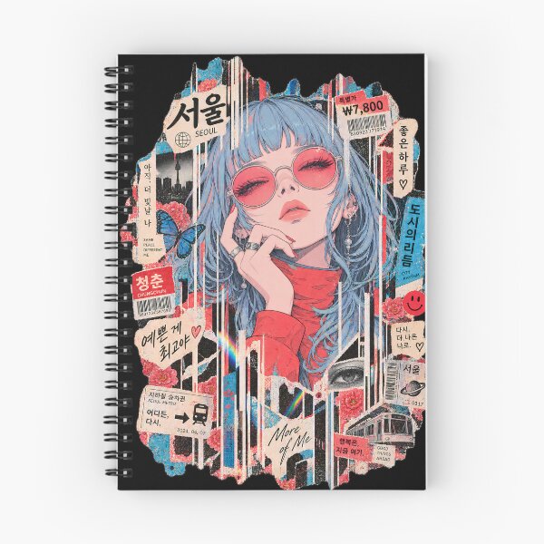 Item preview, Seoul City Rhythm - Aesthetic Korean Streetwear Collage designed and sold by SeoulVibeStudio.