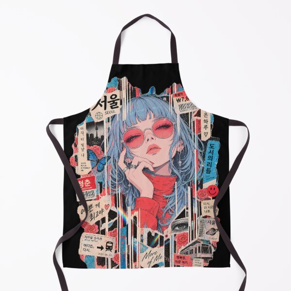 Item preview, Seoul City Rhythm - Aesthetic Korean Streetwear Collage designed and sold by SeoulVibeStudio.